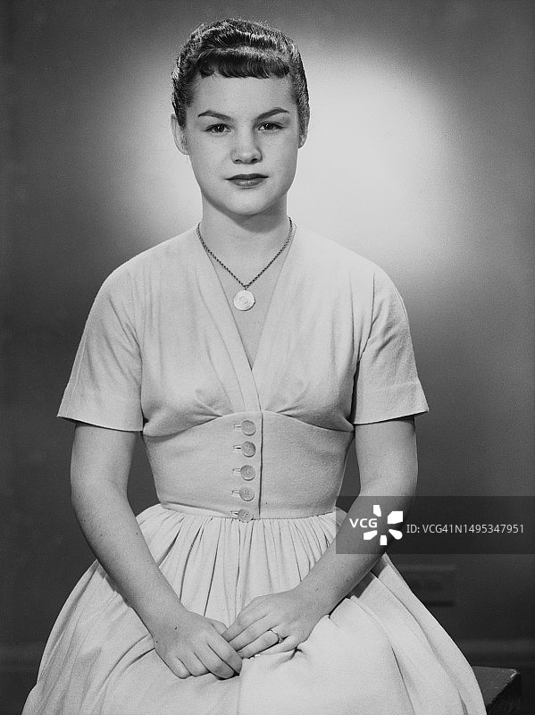 少女肖像图片素材