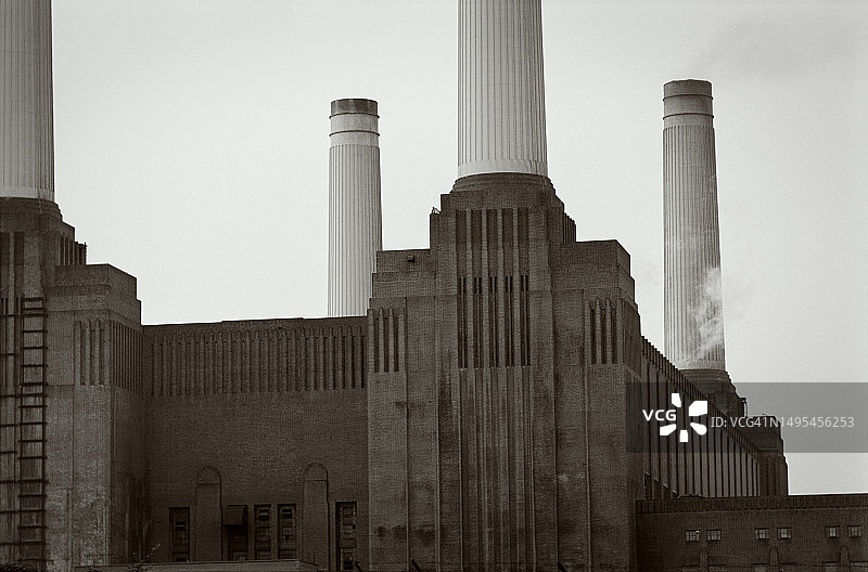 1975年巴特西发电站图片素材