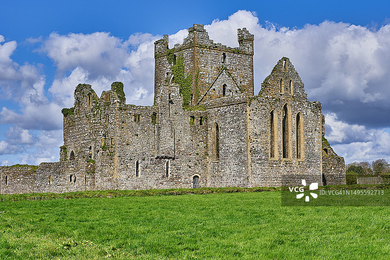 爱尔兰邓布罗迪修道院遗址图片素材