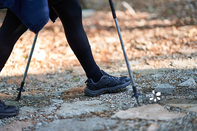 韩国，韩国人，雪岳山，徒步旅行，自然风光，登山设备图片素材