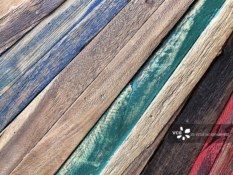 彩色木条图片素材