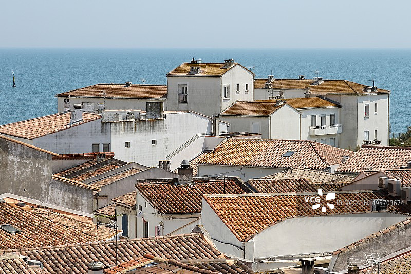 屋顶俯视图图片素材