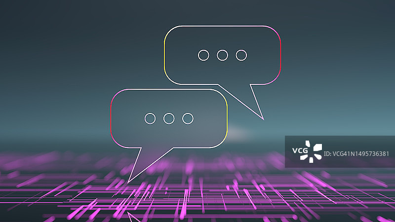 演讲的泡沫图片素材