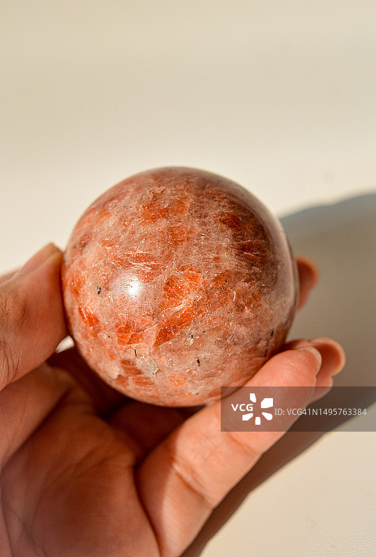 日光石水晶球图片素材