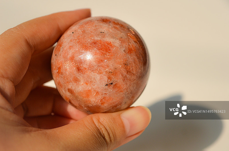 日光石水晶球图片素材