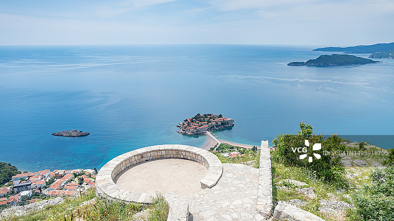 圣萨瓦教堂观景点图片素材