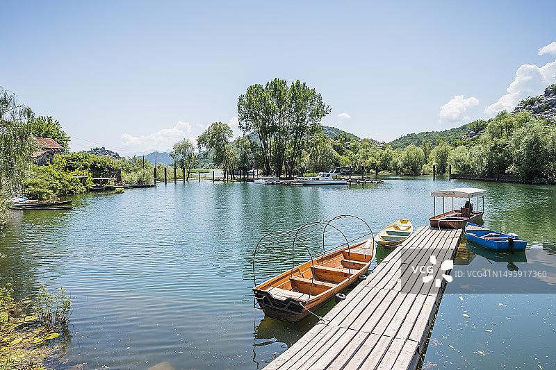 卡鲁克湖畔图片素材