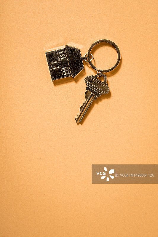 房屋造型钥匙链图片素材