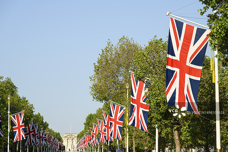 英国国旗展示图片素材