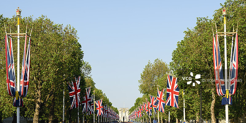 英国国旗全景图片素材