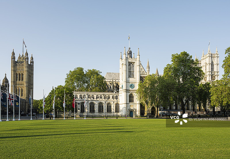 伦敦议会广场图片素材