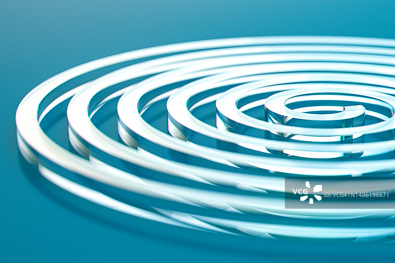 抽象玻璃螺旋图片素材