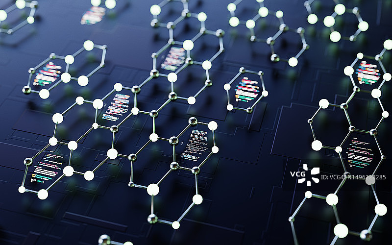 计算机语言网络连接图片素材