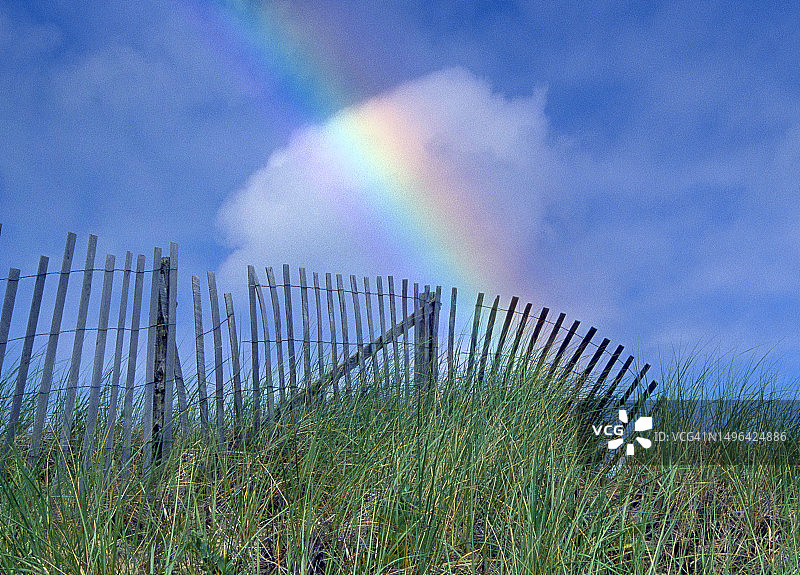 沙栅栏图片素材