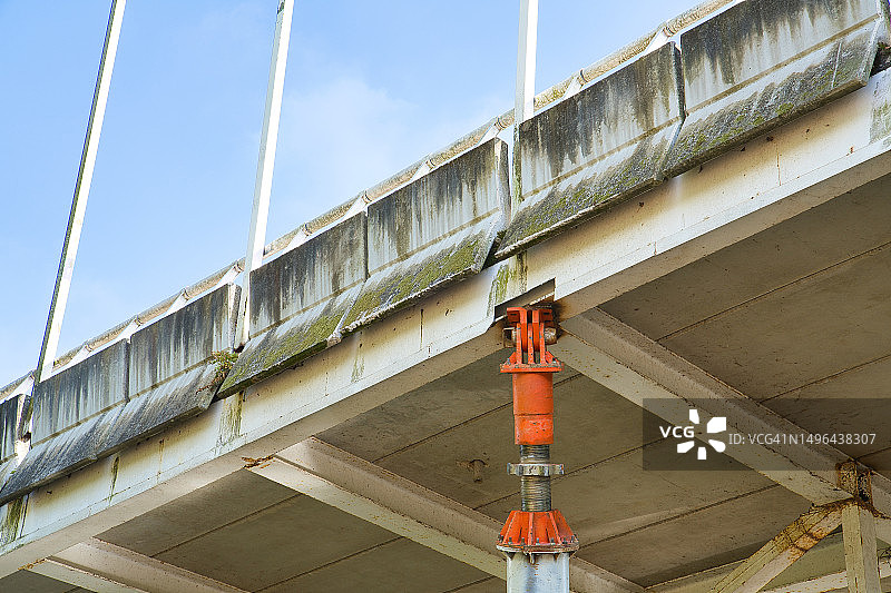 斜拉桥坍塌图片素材