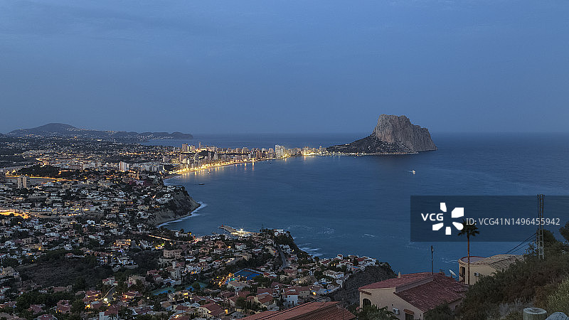 西班牙阿利坎特卡尔佩图片素材