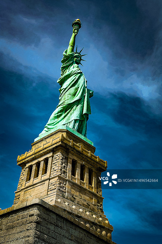 自由女神像（纽约市）图片素材