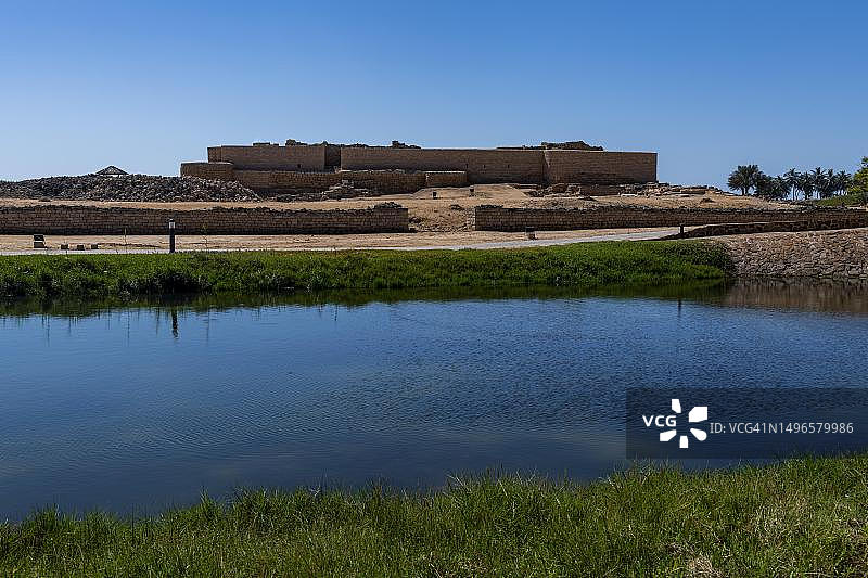 阿曼塞拉莱的Al-Baleed考古公园，联合国教科文组织遗址，乳香贸易港口图片素材