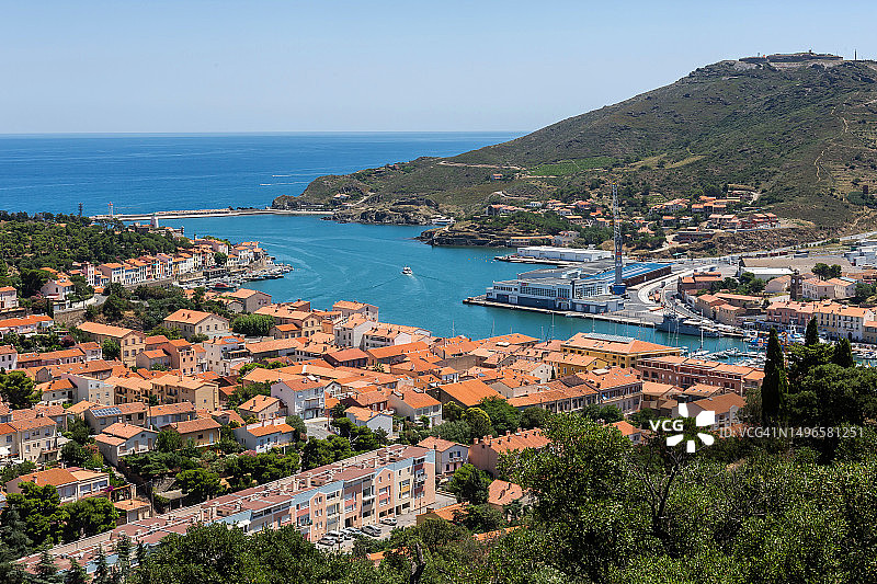 法国东比利牛斯省旺德尔港图片素材