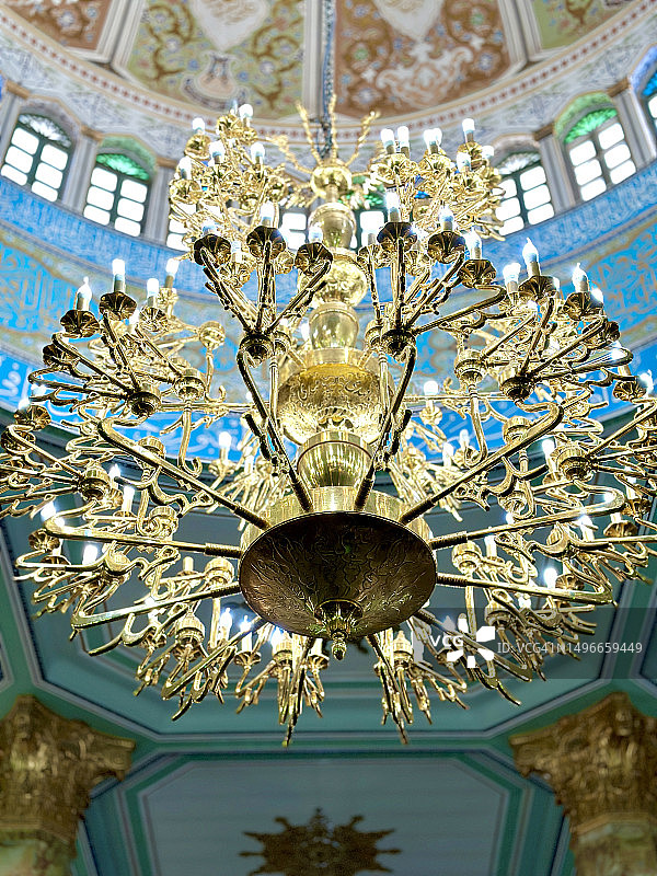 贾姆卡兰清真寺，伊朗库姆图片素材