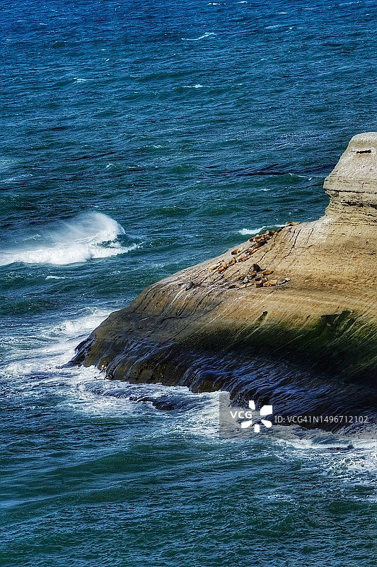 阿根廷圣克鲁斯海景图片素材