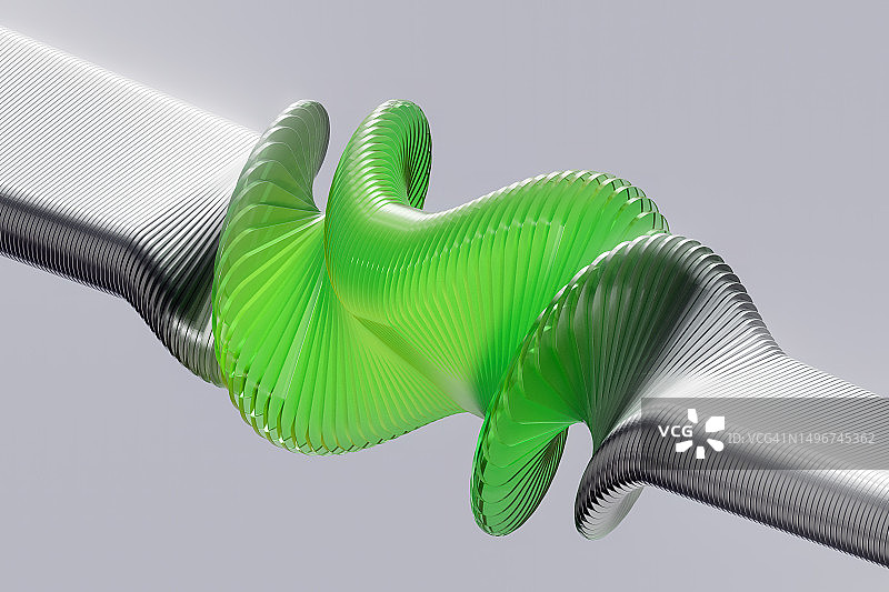 抽象数据立方体连接图片素材