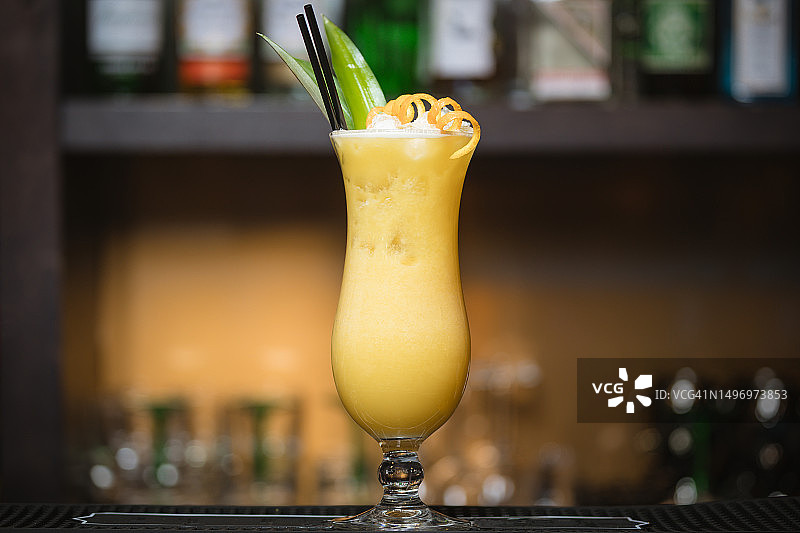 冰岛餐桌上的饮品特写图片素材