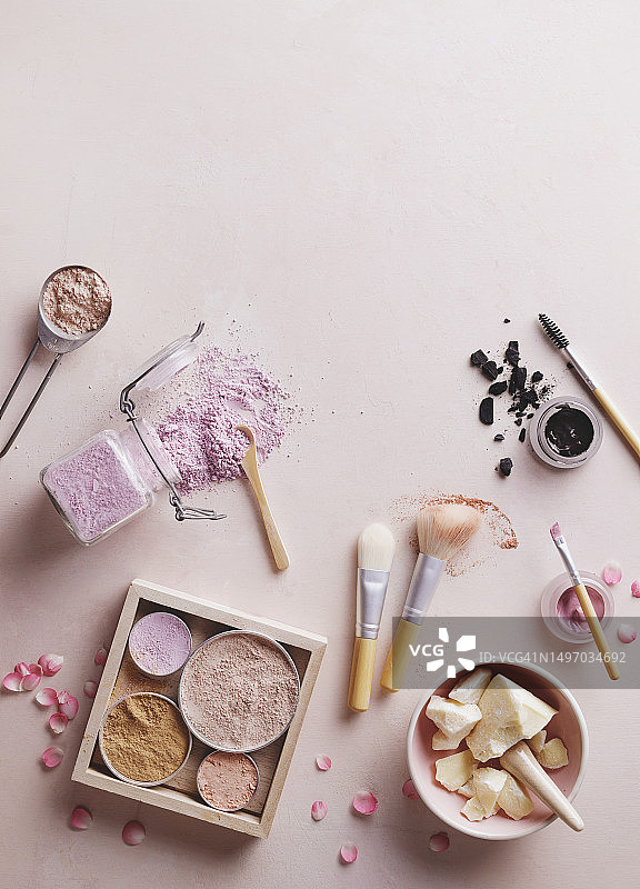 有机自制化妆品图片素材