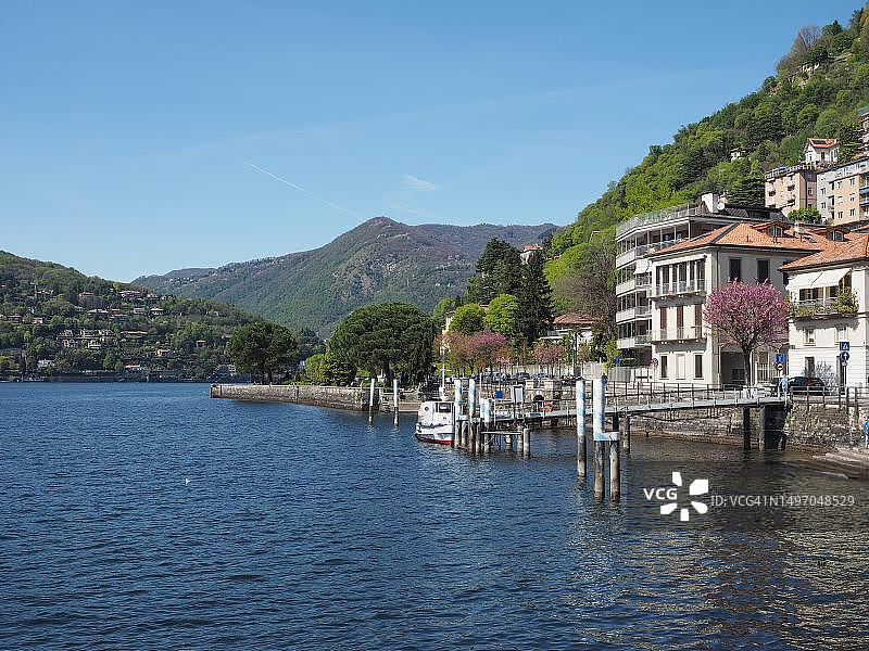 意大利科莫湖风光图片素材