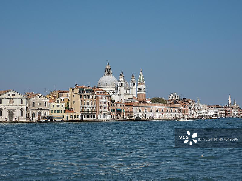 意大利威尼斯的朱代卡运河图片素材