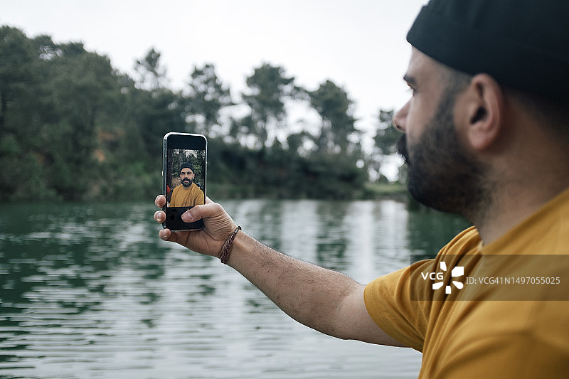 男人自拍图片素材