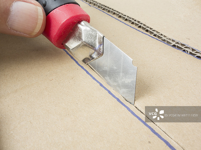 纸板箱包装图片素材