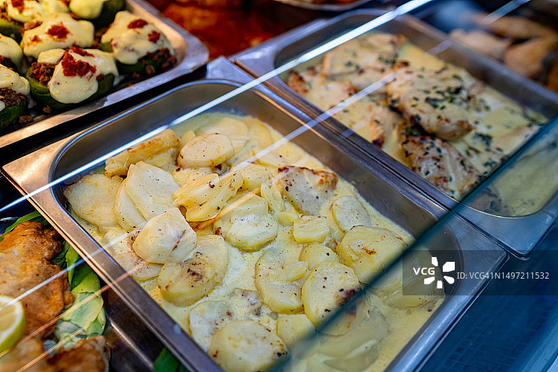 熟食店美食特写图片素材