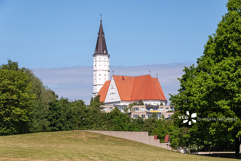 立陶宛希奥利艾的圣彼得和保罗主教座堂图片素材