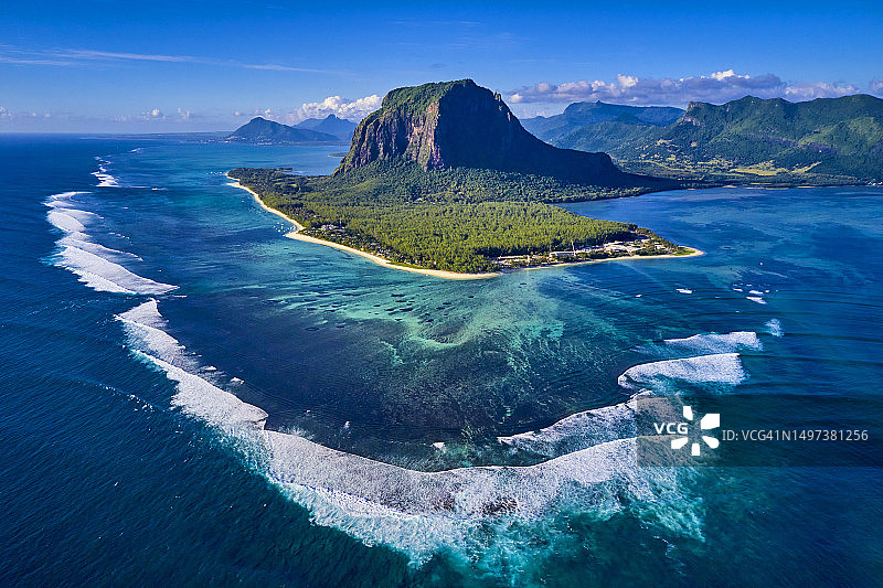 毛里求斯莫纳布拉班特半岛图片素材