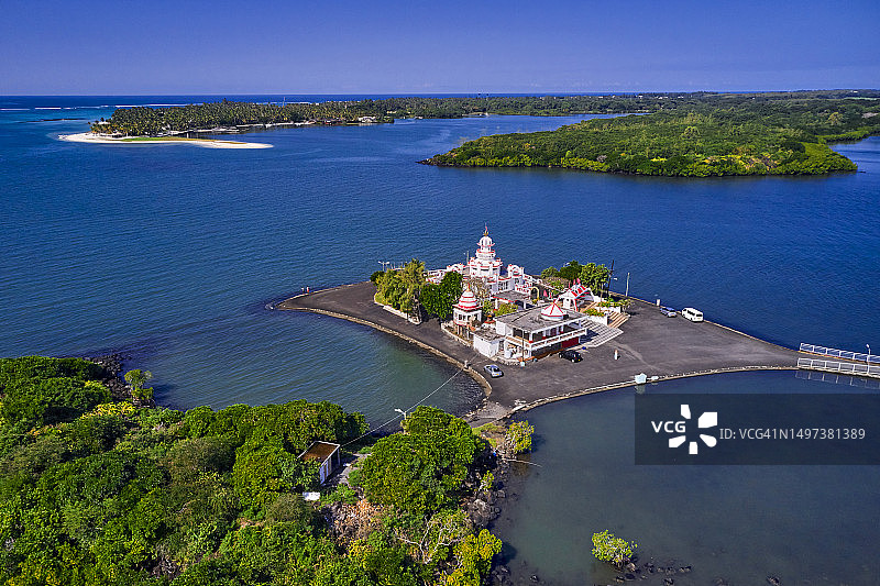 毛里求斯印度教寺庙图片素材