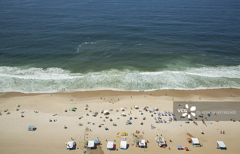 里约热内卢伊帕内玛海滩图片素材