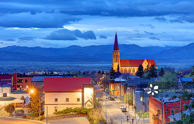 蒙大拿州海伦娜图片素材