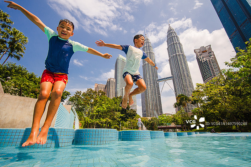 在吉隆坡避暑图片素材