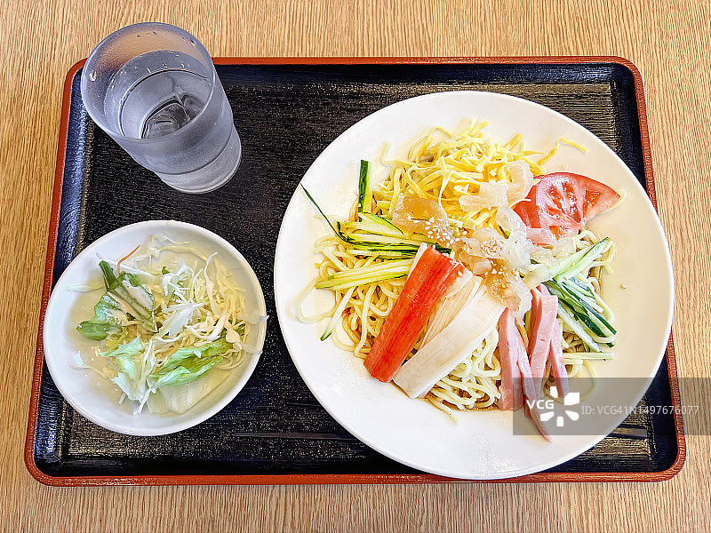 日式冷面套餐图片素材