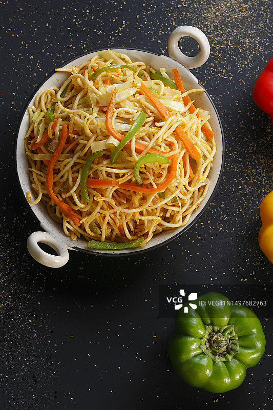 蔬菜客家面条图片素材