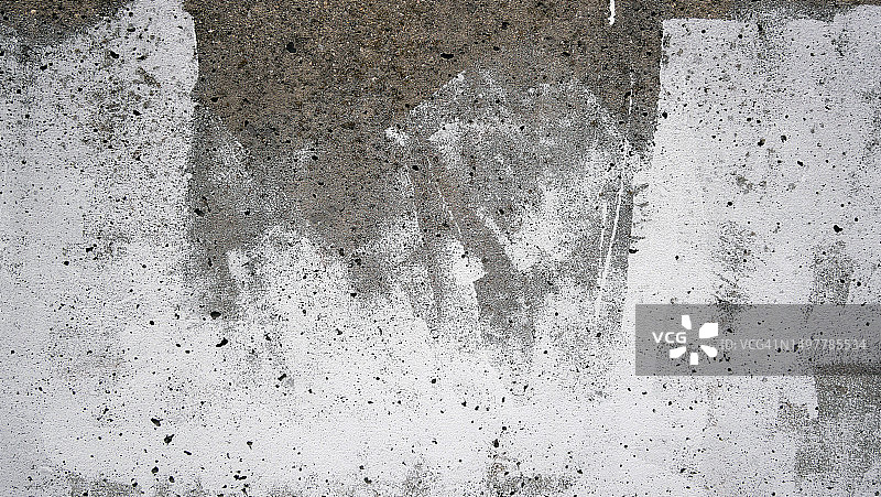 美国纽约曼哈顿的纹理混凝土墙上的白色油漆图片素材