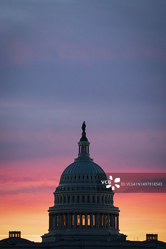 美国国会大厦图片素材