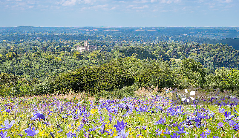海克利尔城堡，英格兰汉普郡图片素材