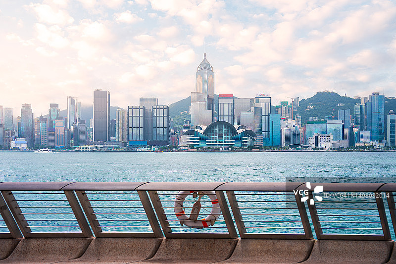 香港天际线图片素材