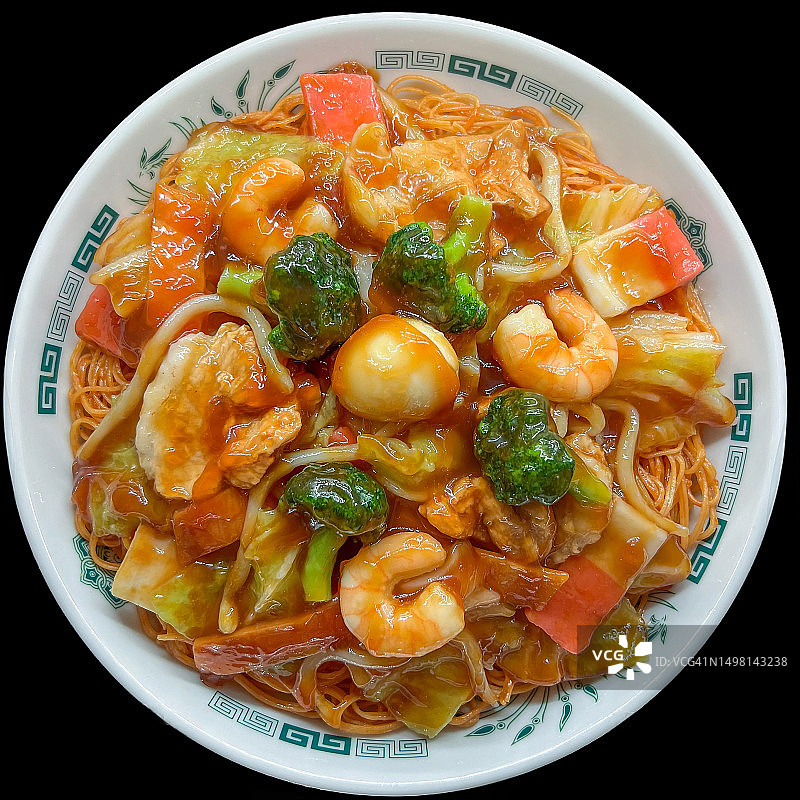 海鲜中华面模型图片素材