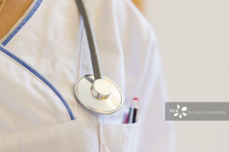 听诊器特写图片素材