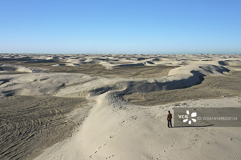 黑尔格罗的索莱达沙丘，下加利福尼亚州图片素材