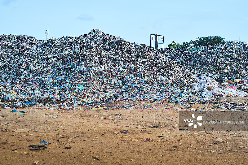 阿格博布洛谢垃圾填埋场图片素材