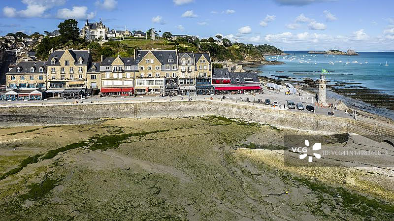 法国伊勒-维莱讷省翡翠海岸康卡勒图片素材